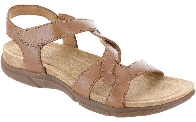  Womens Minny Roun Medium Brown Leather 8M, SEMINNY