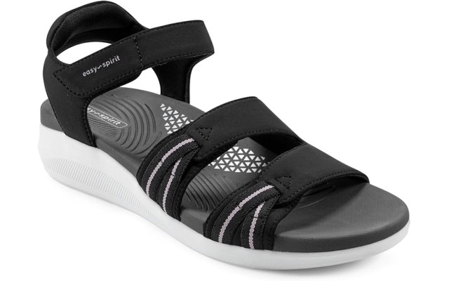  Womens Weber Sandals Light Black 9.5M, SEWEBER2