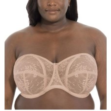 Goddess Verity Strapless Underwire Bra,36G,Fawn, Beige, 36G