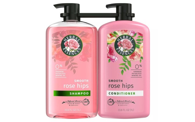 Smooth Rose Hips Shampoo and Conditioner 33.8 Fl Oz (Pack of 2)  Smooth Rose Hips Shampoo and Conditioner 33.8 Fl Oz (Pack of 2)