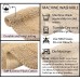  Radiant Collection 100% Cotton Non-Slip Bathroom Rug Set, Machine Washable Bath Rug, 4 Piece Bath Mat Set with Runner – Beige