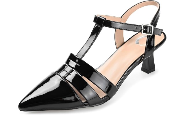 Womens Jaz Black Patent 10M, JAZLYNN