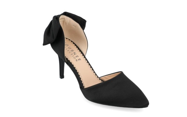  Womens Tan Black 10M, TANZI-PUMP