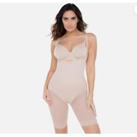 Miraclesuit Extra Firm Open Bust Thigh Sli Cupid Nude- Nude 01 L