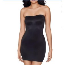 Miraclesuit Shapewear Firm Control Convertible Strapless Slip 2441 Women’s Cloth, XL, Black