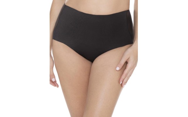 Womens Light Shaping Full Brief Style-2534, Black, S  Womens Light Shaping Full Brief Style-2534, Black, S