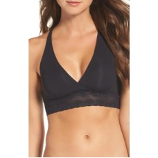 Natori Bliss Perfection Racerback Maternity/Nursing Bralette in Black, M