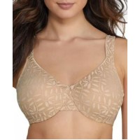 Olga 35519 Lace Sheer Leaves Underwire Minimizer Bra (French Toast 38C) Olga 35519 Lace Sheer Leaves Underwire Minimizer Bra (French Toast 38C)