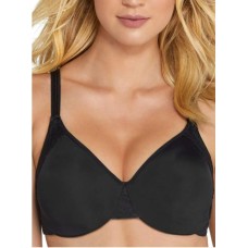 Olga Cloud 9 Underwire Minimizer Bra 38C, Rich Black, 38C
