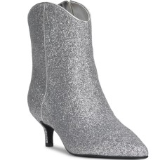 On 34th Aatira Tulip Booties Silver Glitter 6.5M, 10019682200 On 34th Aatira Tulip Booties Silver Glitter 6.5M, 10019682200