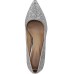  Womens Jeules Pointed-Toe Slip Silver Glitter 12M, 10018690000