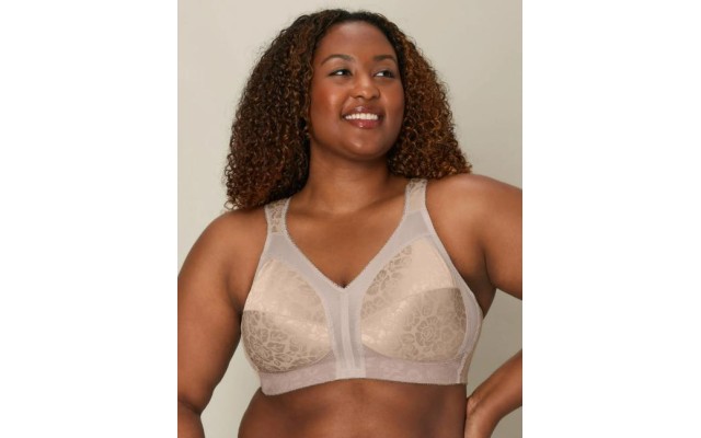 Bra 18 Hour Ultimate Shoulder Comfort Wirefree Women’s Wide Straps 4693, Toffee, 48DDD  Bra 18 Hour Ultimate Shoulder Comfort Wirefree Women’s Wide Straps 4693, Toffee, 48DDD