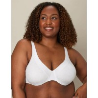 Playtex Secrets Ultra Soft No Poke Dreamwire Underwire Bra White 40D, White Playtex Secrets Ultra Soft No Poke Dreamwire Underwire Bra White 40D, White