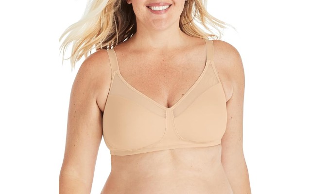 Wirefree Bra 18 Hour Smoothing Minimizer Smoothing Women’s 4697, Nude, 38C  Wirefree Bra 18 Hour Smoothing Minimizer Smoothing Women’s 4697, Nude, 38C