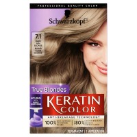Schwarzkopf Keratin Color 7.1 Dark Ash Blonde 12/60ml USCA