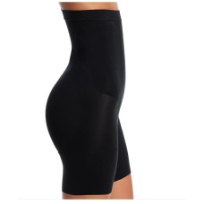 Spanx Sculpt OnCore High-Waisted Mid-Thigh Shorts Women’s XL Black Shapewear NWT