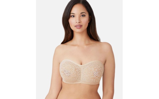 Strapless Halo Bra for Women – Comfortable, Supportive, Underwear Lingerie, Nude, 34DD Strapless Halo Bra for Women – Comfortable, Supportive, Underwear Lingerie, Nude, 34DD