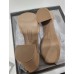 Sun Stone Birdey Ankle-Strap Block-Heel Nude 10.5M, 10018613100