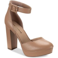 Sun Stone Birdey Ankle-Strap Block-Heel Nude 8.5M, 10018613100 Sun Stone Birdey Ankle-Strap Block-Heel Nude 8.5M, 10018613100