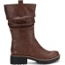 Sun Stone Nelliee Lug Sole Slouch Boots Chocolate 6M, 10013286400