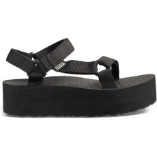 Teva Womens Flatform Universal Sandals Black 10M, 1008844