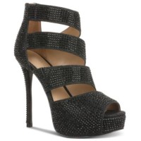 Thalia Sodi Women’s Lara Embellished Platform Black 10.5M, SY2376-2TH Thalia Sodi Women’s Lara Embellished Platform Black 10.5M, SY2376-2TH