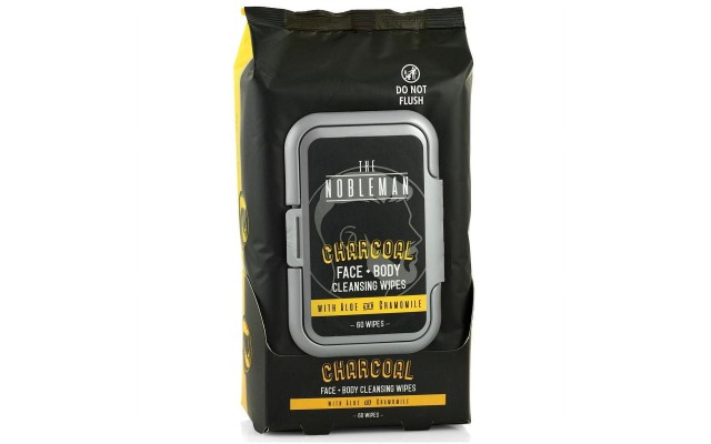 Charcoal Face and Body Wipes 60 ct  Charcoal Face and Body Wipes 60 ct