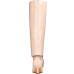  Womens Monica Wide-Calf Point Cream 12 M