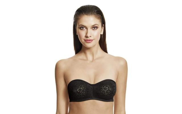  Women’s Halo Strapless Bra Style 854205 Black 40D