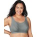 Women’s  US4221 Bounce Control Wire Free Sports Bra (Coolest Grey Heather 42D)