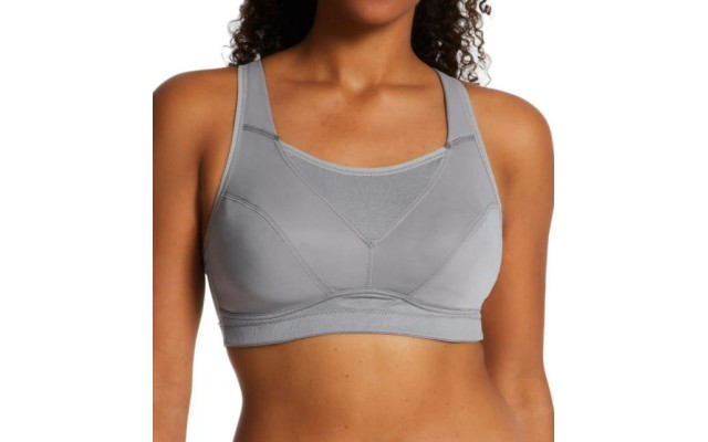 Women’s  US4221 Bounce Control Wire Free Sports Bra (Coolest Grey Heather 42D)