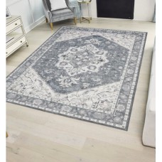 Wyatt & Ash Washable Indoor Area Rug, Darya 5'3 Wyatt & Ash Washable Indoor Area Rug, Darya 5'3