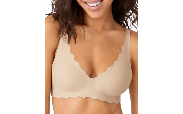 b. tempt’d by Wacoal B. Wow’d Wire Free Comfort Bra, Natural, S