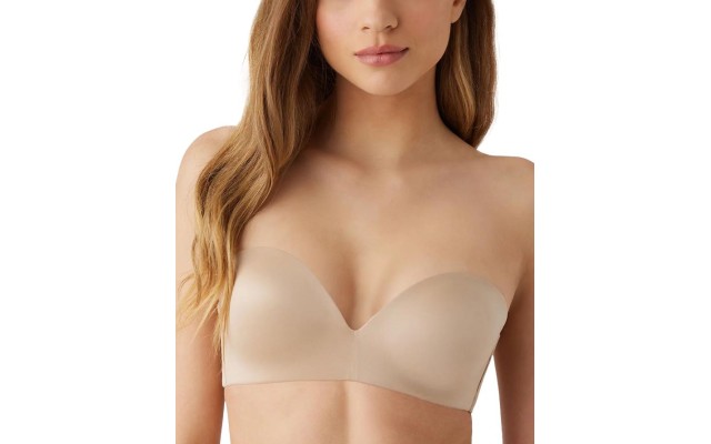 b. tempt’d by Wacoal Future Foundation Strapless Wirefree Bra, Natural, 36D