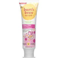 Burt's Bees Kids Toothpaste, Natural Flavor, Fluoride Free, Bubble Bee, 4.7 oz