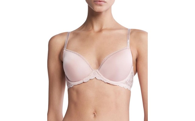  Seductive Comfort Lace Demi Lift Convertible Bra, Pink,