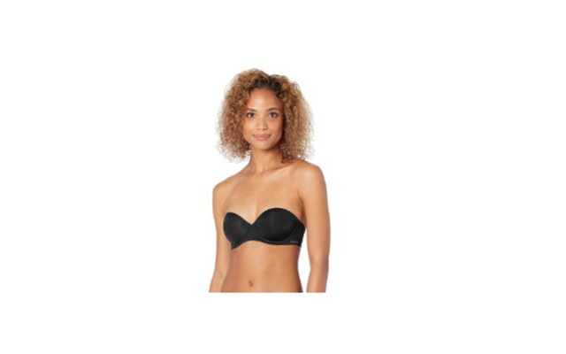  Underwear Push-Up Strapless Bra (Black) Women’s Bra, 36DD