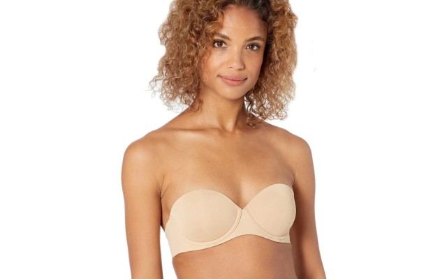  Women s Ck Push Up Strapless Bra 32A Bare