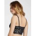  Never Say Never Plungie Bralette – Medium – Black