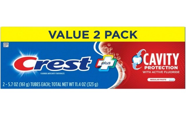 Cavity Protection Toothpaste, Regular Paste, 5.7 Oz (Pack of 2) Cavity Protection Toothpaste, Regular Paste, 5.7 Oz (Pack of 2)