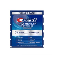 Crest Pro-Health Advanced Whitening + Intensive Clean Toothpaste (5.8 Oz 5 Ct)