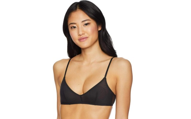  Womens Mesh Bralette Style-DK4512, Black, S