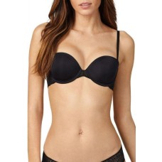 DKNY womens Modern Lace Strapless Bra 38C, Black