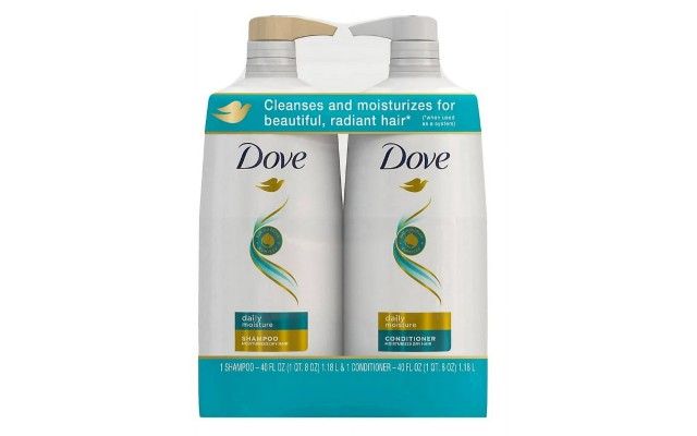  Moisturizing Shampoo and Conditioner with Pump Daily Moisture, 2 ct./40 oz.