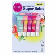 eos Super Balm 24 Hour Moisture, 5 Tubes