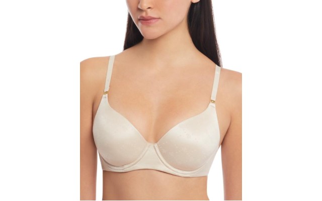  Lauren Comfort Wireless T Shirt Bra Light Truffle 36DD