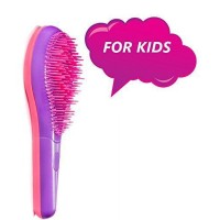 Michel Mercier Kids Detangling Brush Purple - For Fine Hair Michel Mercier Kids Detangling Brush Purple - For Fine Hair
