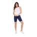 Women Athleisure Tummy-Control Bike Shorts, Navy S Women Athleisure Tummy-Control Bike Shorts, Navy S
