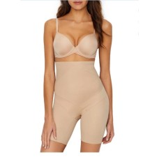 Miraclesuit Womens Tummy Tuck Firm Control Thigh Slimmer, Nude, Large