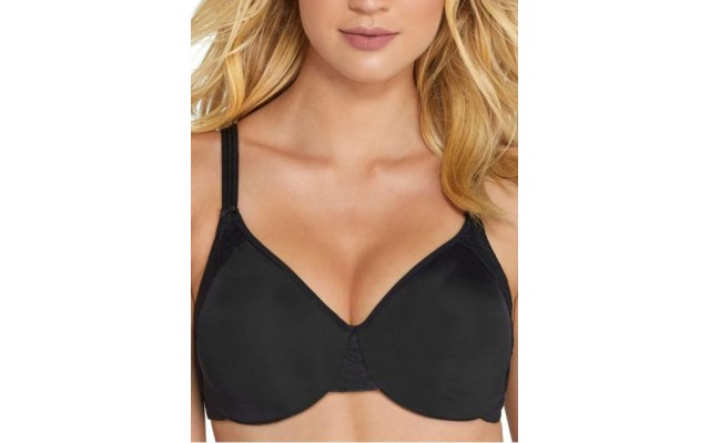  Womens Cloud 9® 2-Ply Underwire Minimizer, 40D, Black